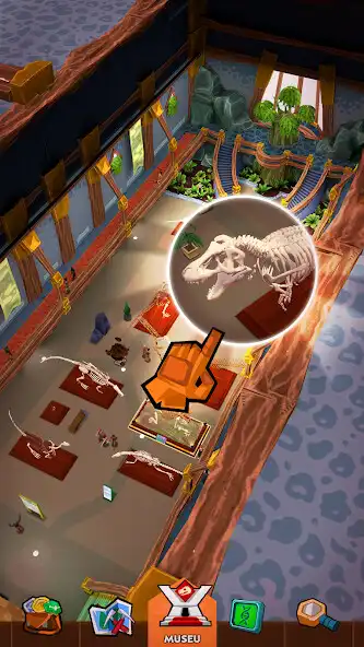 Play Dino Quest 2 Dig Dinosaur Game as an online game Dino Quest 2 Dig Dinosaur Game with UptoPlay