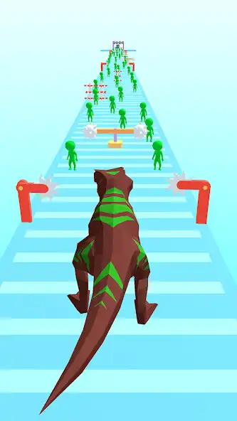 Play Dino Rampage Battle 3D  and enjoy Dino Rampage Battle 3D with UptoPlay