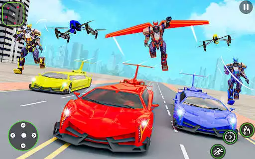 Play Dino Robot Car Game:Helicopter car Transform Game  and enjoy Dino Robot Car Game:Helicopter car Transform Game with UptoPlay