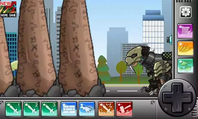 Play Dino Robot - Smilodon Black