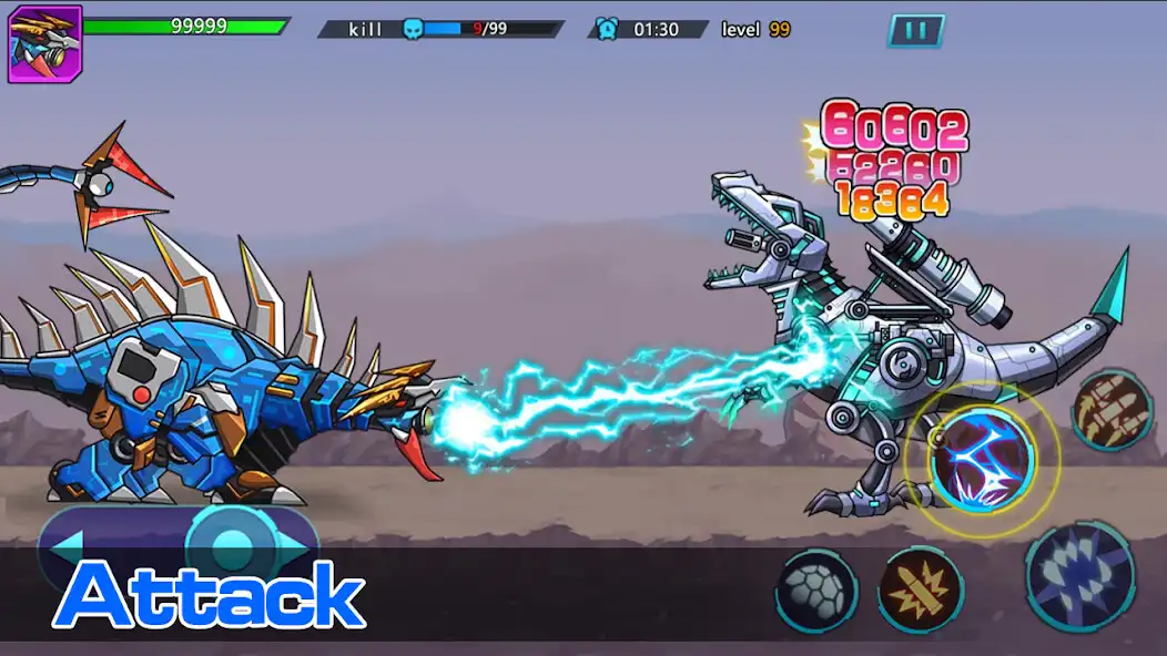 Play Dino Robot:The war of dinosaur  and enjoy Dino Robot:The war of dinosaur with UptoPlay