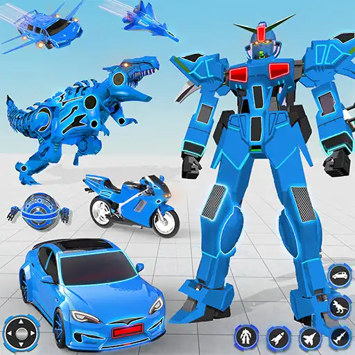 Play Dino Robot Transform Bike Game APK