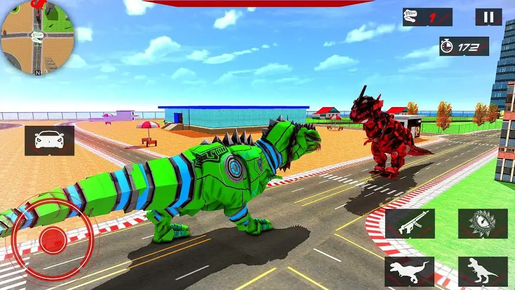 Play Dino Robot Transform Games  and enjoy Dino Robot Transform Games with UptoPlay