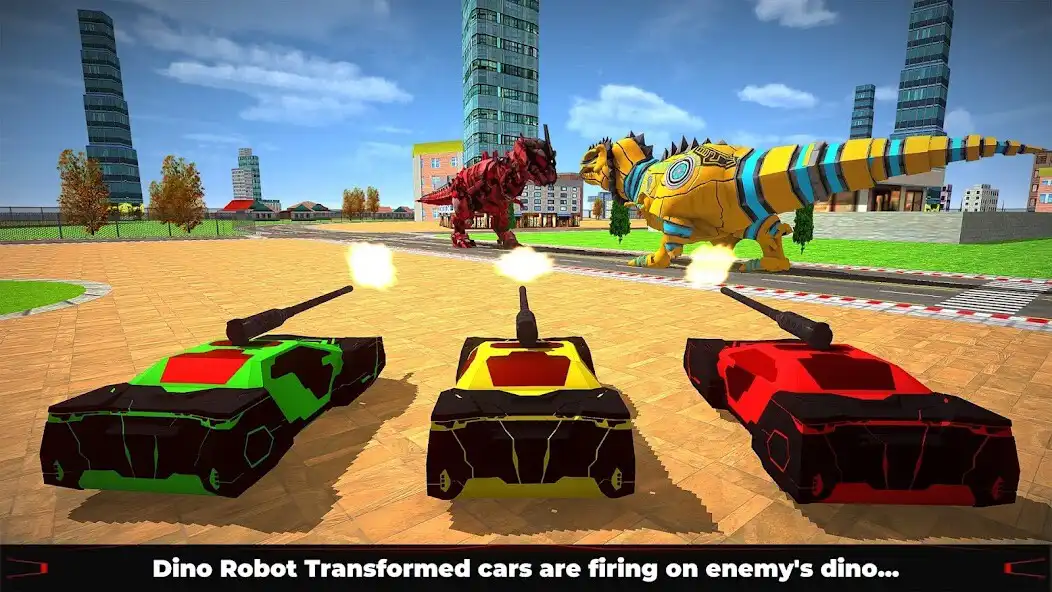 Play Dino Robot Transform Games as an online game Dino Robot Transform Games with UptoPlay