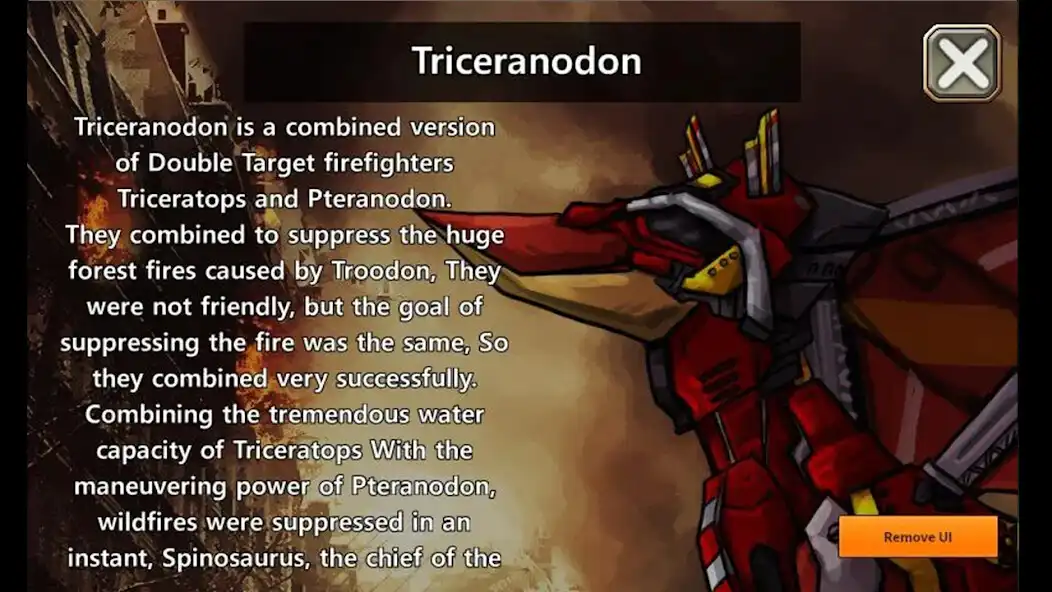Play Dino Robot - Triceranodon  and enjoy Dino Robot - Triceranodon with UptoPlay