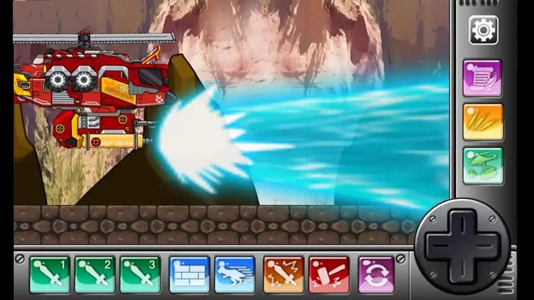Play Dino Robot - Triceranodon as an online game Dino Robot - Triceranodon with UptoPlay