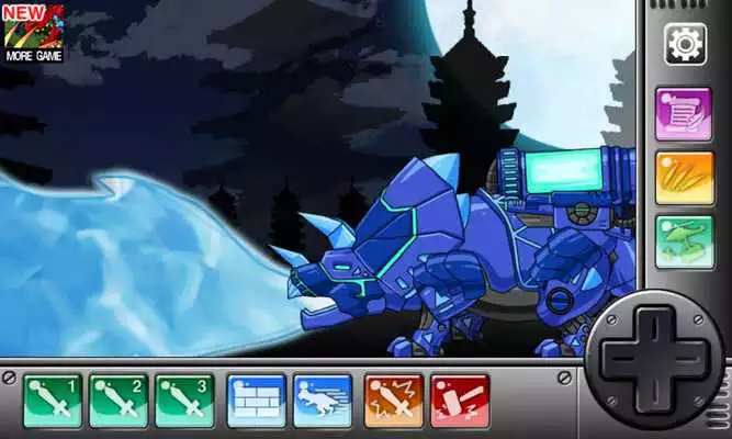 Play Dino Robot - Triceratops Blue