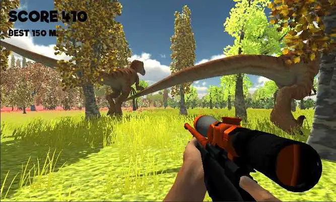 Play Dino Run Hunter 3D