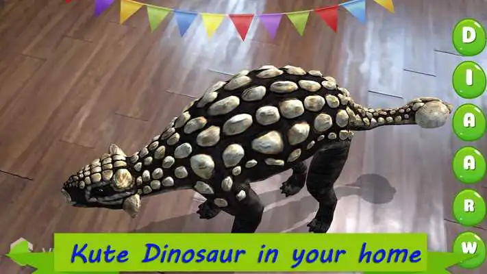 Play Dinosaur 4D Free AR (Low poly style)