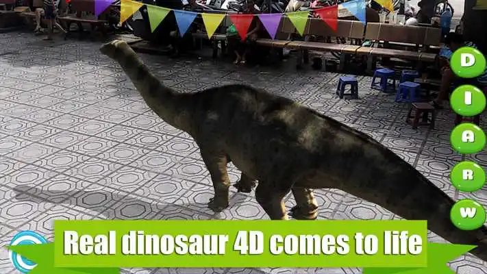 Play Dinosaur 4D Free AR (Low poly style)