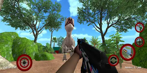 Play Dinosaur Bloody Island as an online game Dinosaur Bloody Island with UptoPlay