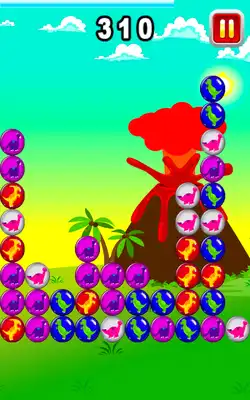 Play Dinosaur Bubble Pop Simulator