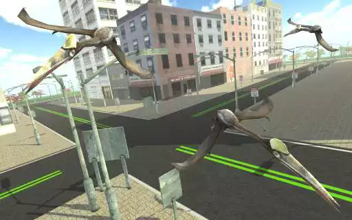 Play APK Dinosaur City Flight Simulator  and enjoy Dinosaur City Flight Simulator with UptoPlay com.tg.dinosaurcityflightsimulator