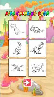 Play Dinosaur Coloring Book Game as an online game online Dinosaur Coloring Book Game with UptoPlay Play Dinosaur Coloring Book Game as an online game Dinosaur Coloring Book Game with UptoPlay