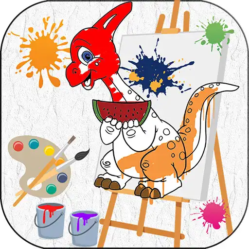 Play Dinosaur coloring books games APK