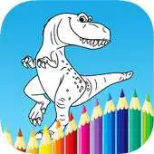 Free play online Dinosaur Coloring Page : Dino Coloring APK