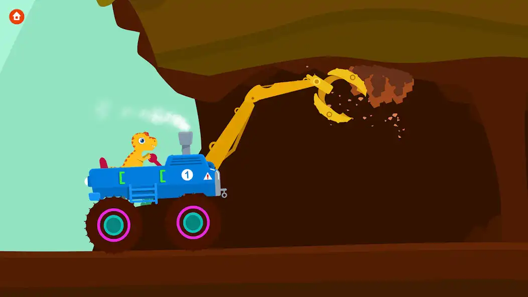 Play Dinosaur Digger:Games for kids  and enjoy Dinosaur Digger:Games for kids with UptoPlay
