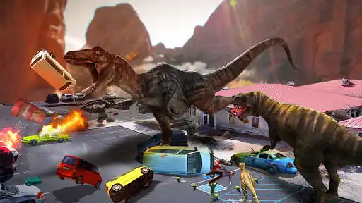 Play Dinosaur Games 2020 as an online game Dinosaur Games 2020 with UptoPlay
