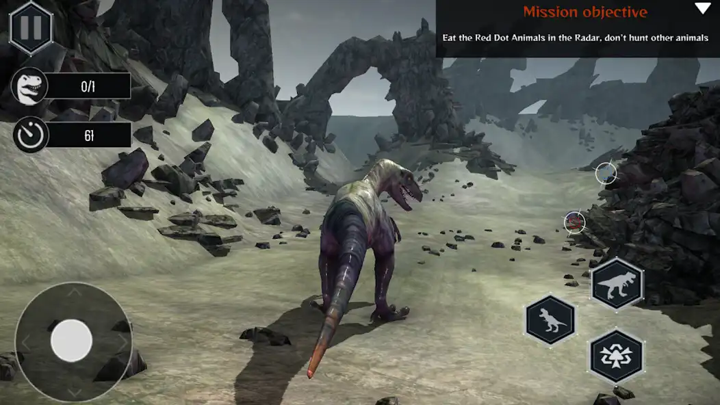 Play Dinosaur Games - Dino hunter as an online game Dinosaur Games - Dino hunter with UptoPlay