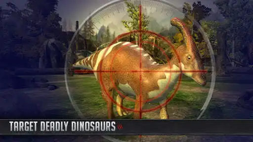 Play Dinosaur Hunter 2018 as an online game Dinosaur Hunter 2018 with UptoPlay