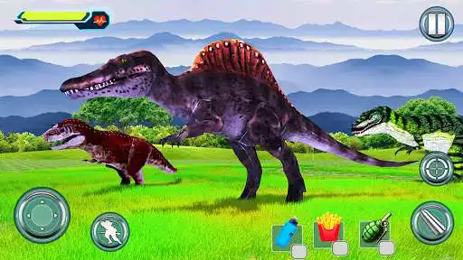 Play APK Dinosaur Hunter Adventure  and enjoy Dinosaur Hunter Adventure with UptoPlay com.mentors.dinosaur.hunter.adventure.free