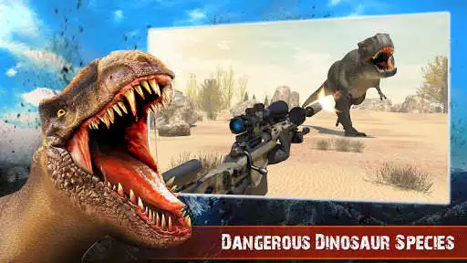 Play Dinosaur Hunter - Carnivores 3D  and enjoy Dinosaur Hunter - Carnivores 3D with UptoPlay