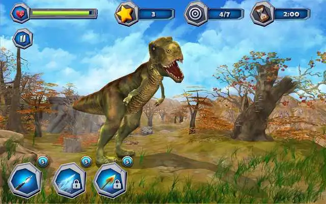 Play Dinosaur Hunter Safari Archer Free Hunting Game