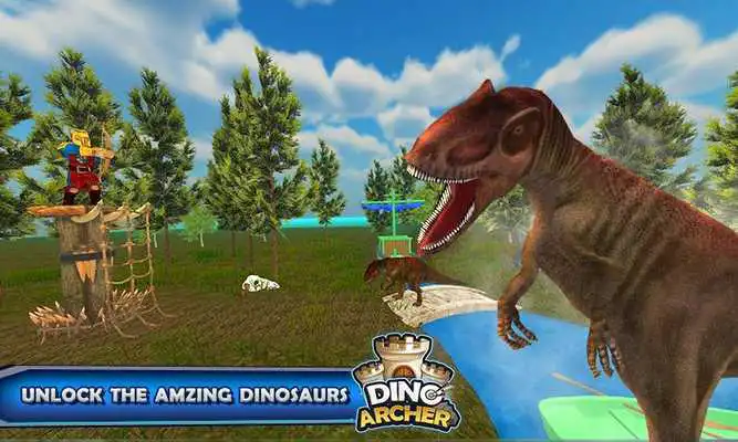Play Dinosaur Hunter Safari Archer Free Hunting Game