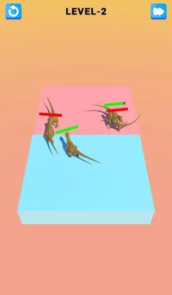 Play Dinosaur Merge Battle as an online game Dinosaur Merge Battle with UptoPlay
