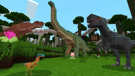 Play Dinosaur mods for Minecraft PE  and enjoy Dinosaur mods for Minecraft PE with UptoPlay