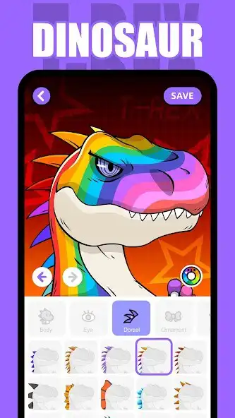 Play Dinosaur NFT Avatar as an online game Dinosaur NFT Avatar with UptoPlay