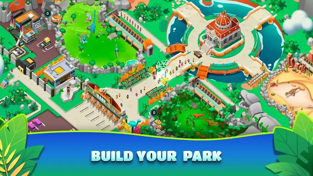 Play Dinosaur Park—Jurassic Tycoon  and enjoy Dinosaur Park—Jurassic Tycoon with UptoPlay