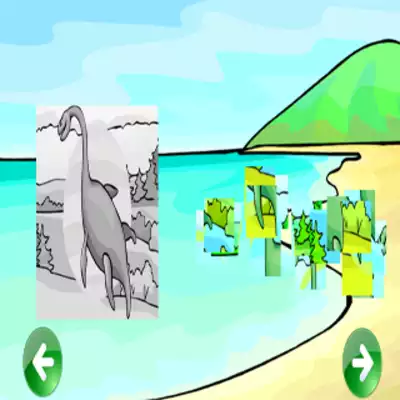 Play Dinosaur Puzzle Game for kids