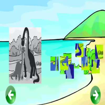 Play Dinosaur Puzzle Game for kids