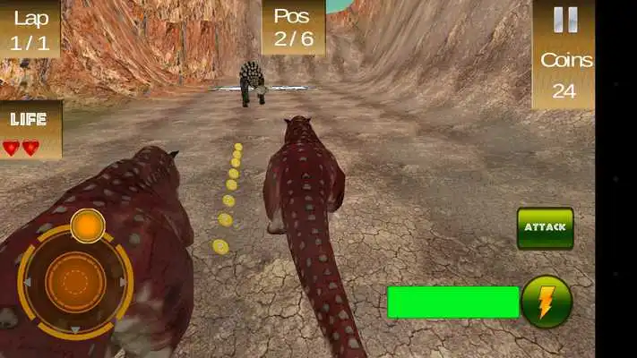 Play Dinosaur Racing 3D