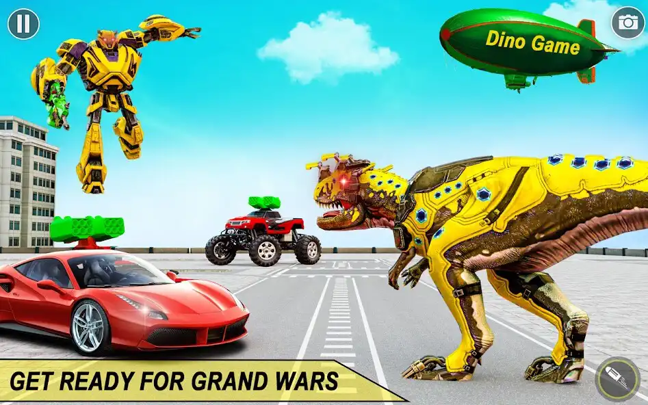 Play Dinosaur Robot Car Transform  and enjoy Dinosaur Robot Car Transform with UptoPlay