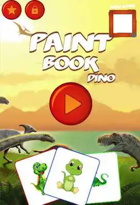 Play Dinosaurs Coloring and Painting Book