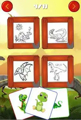 Play Dinosaurs Coloring and Painting Book