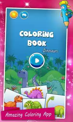 Play Dinosaurs Coloring Book Super Game Play Dinosaurs Coloring Book Super Game