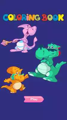 Play Dinosaurs Game Coloring Book