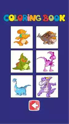 Play Dinosaurs Game Coloring Book
