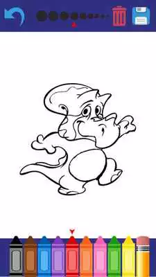 Play Dinosaurs Game Coloring Book