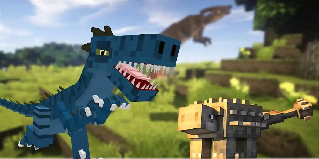 Play Dinosaurs Mods for Minecraft P  and enjoy Dinosaurs Mods for Minecraft P with UptoPlay