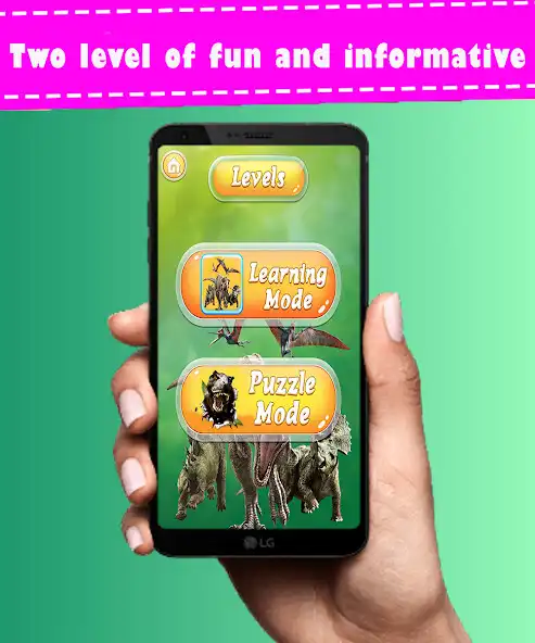 Play Dinosaurs Name Learning game as an online game Dinosaurs Name Learning game with UptoPlay