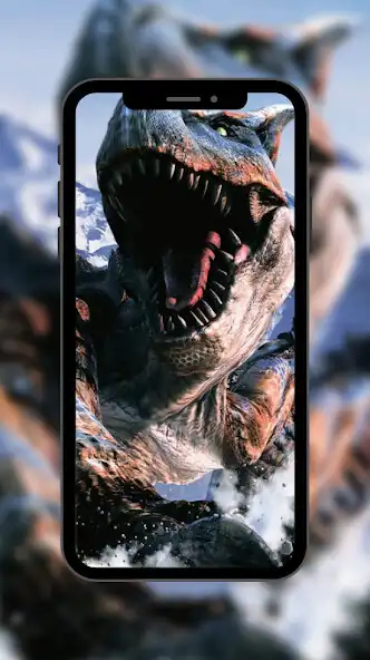 Play Dinosaurs Wallpaper App as an online game Dinosaurs Wallpaper App with UptoPlay