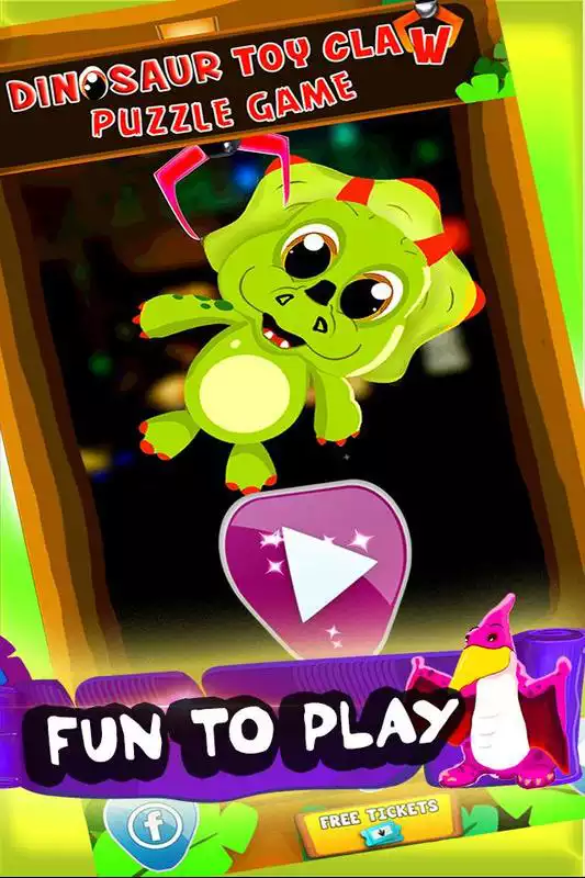 Play Dinosaur Toy Claw Puzzle Game