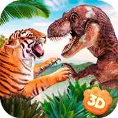 Free play online Dinosaur vs Tiger Kung Fu Fighting APK