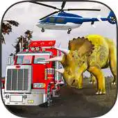 Free play online Dinosaur Zoo Transport Truck APK