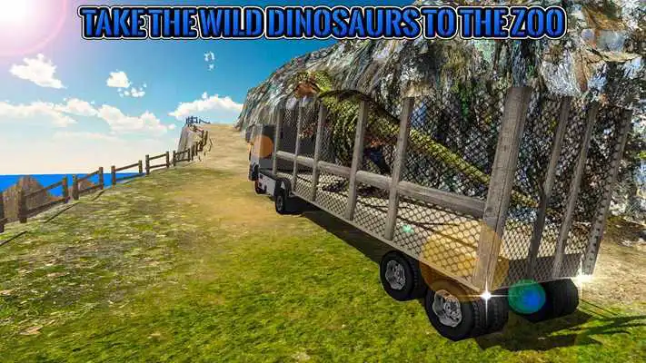 Play Dinosaur Zoo Transport Truck