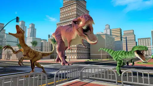 Play Dino Simulator 2019 as an online game Dino Simulator 2019 with UptoPlay
